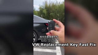 VW 교체 플립 키 433MHz 5G0 959 753 M 프로그래밍