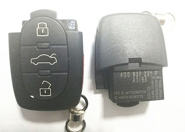 주문 OEM 질이 까만 자동 열쇠에 의하여 시계 줄/Audi 먼 열쇠 MYT8Z0837231 3+1는 단추를 끼웁니다 online manufacture