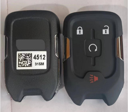 GMC 테라인 세브롤렛 서버번 자동차를 위한 315Mhz 3 + 1 버튼 46E 칩 HYQ1AA 13584512 스마트 키