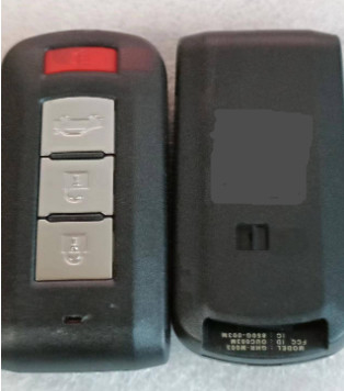 미츠비시 마리지 자동차 G4를 위한 315Mhz 3+1 버튼 OUC003M 47 칩 스마트 키
