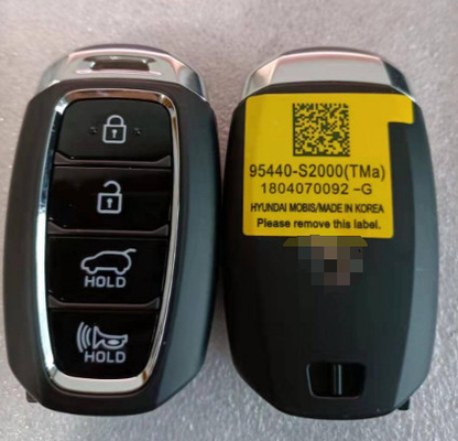 433Mhz 95440-S2000 4 버튼 47 칩 TQ8-FOB-4F19 스마트 키 2019- 현대 산타 페