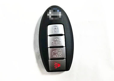 4 단추 닛산 먼 열쇠 CWTWB1U840 46 칩 PCF 7952 검정 및 포함되지 않은 잎