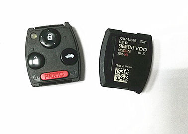 72147-TA0-U6 칩을 가진 3 단추 혼다 먼 315Mhz를 46 검게 하십시오